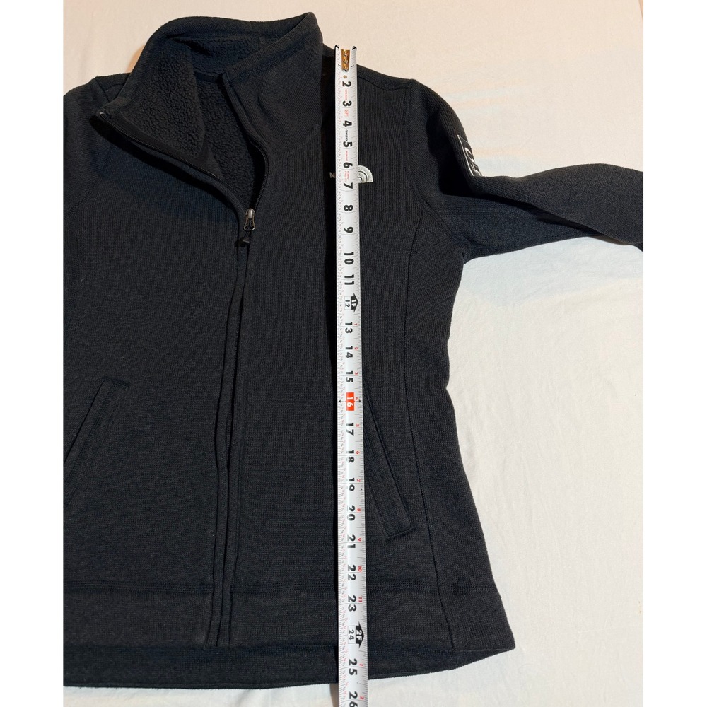 The North Face‎ Womens Crescent Full Zip Sherpa Lined Fleece Jacket Size Medium - Picture 4 of 10